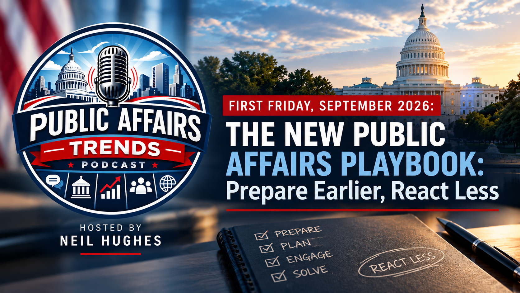 Public Affairs Trends press release: Neil Hughes of Public Affairs Trends Discusses Crisis Communications on Public Affairs Trends Podcast